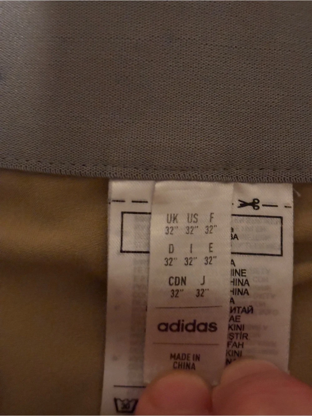 adidas Men's Golf Shorts - Khaki size 32 waist